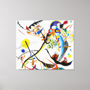 KANDINSKY - BLAUW SEGMENT - 1921 - Bauhaus - Canvas Afdruk