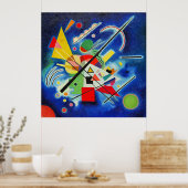 Kandinsky - Blauwe Schilderij, Poster (Keuken)