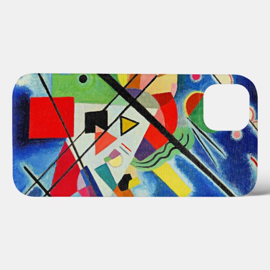 Kandinsky - Blauwe Schildering, Case-Mate iPhone Case (Achterkant (horizontaal))