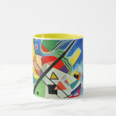 Kandinsky - Blauwe Schildering Mok (Midden)