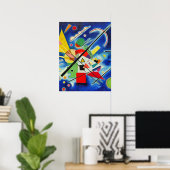 Kandinsky - Blue Painting, Poster (Thuiskantoor)