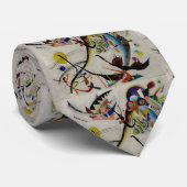 Kandinsky Blue Segment Abstrait Cravate de peintur (Roulé)