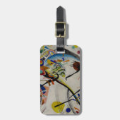 Kandinsky Blue Segment Bagagelabel (Voorkant verticaal)