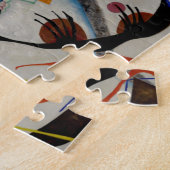 Kandinsky Blue Segment Legpuzzel (Zijkant)