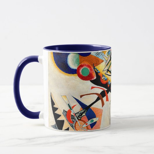 Kandinsky - Blue Segment, Mok (Links)