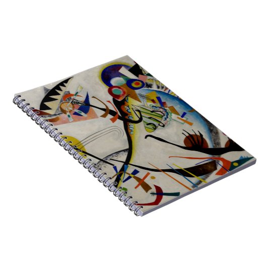 Kandinsky Blue Segment Notitieboek (Rechterzijde)