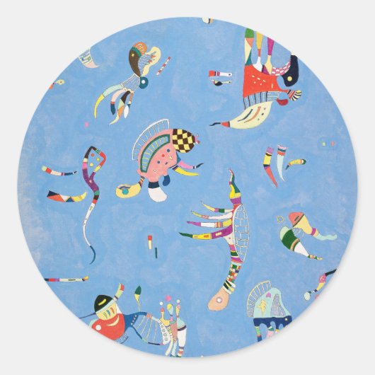 Kandinsky Blue Stickers (Voorkant)