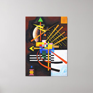 KANDINSKY - BOVEN EN LINKS - 1925 - Bauhaus - Canvas Afdruk