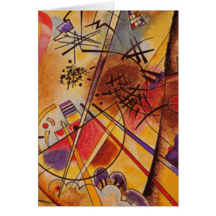 Kandinsky Brown jaune bleu rouge