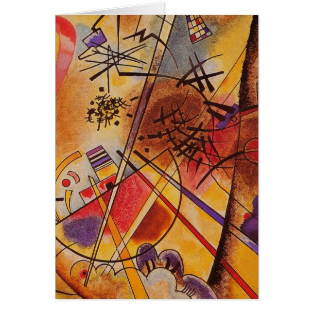 Kandinsky Brown jaune bleu rouge (Devant)
