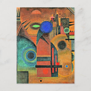 Kandinsky - Brown Silence Briefkaart