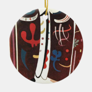 Kandinsky Brown with Supplement Abstract Keramisch Ornament