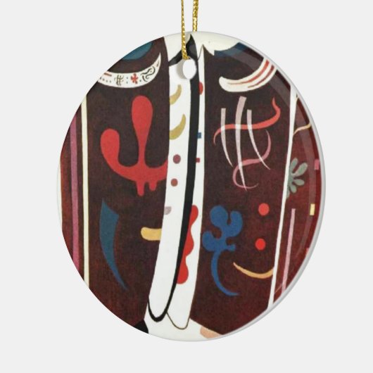 Kandinsky Brown with Supplement Abstract Keramisch Ornament (Links)