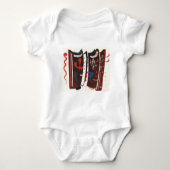 Kandinsky Brown with Supplement Abstract Romper (Voorkant)