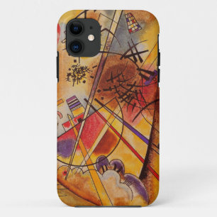 Kandinsky Brown Yellow Red Blue iPhone 11 Hoesje