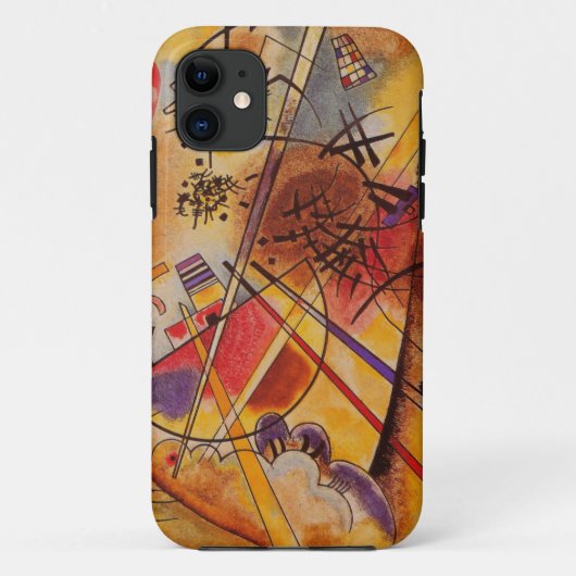 Kandinsky Brown Yellow Red Blue Case-Mate iPhone Case (Achterkant)