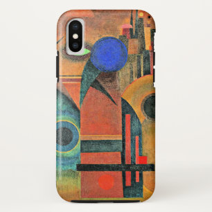 Kandinsky - bruine stilte iPhone XS hoesje
