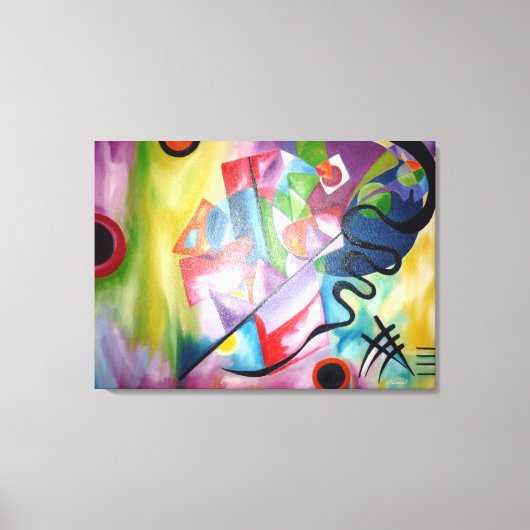 Kandinsky Canvas Afdruk (Voorkant)