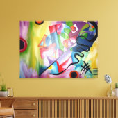 Kandinsky Canvas Afdruk (Insitu (Woonkamer))