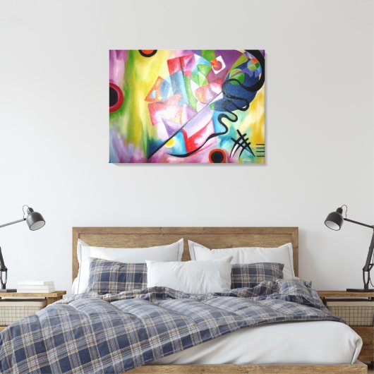 Kandinsky Canvas Afdruk (Insitu (Slaapkamer))