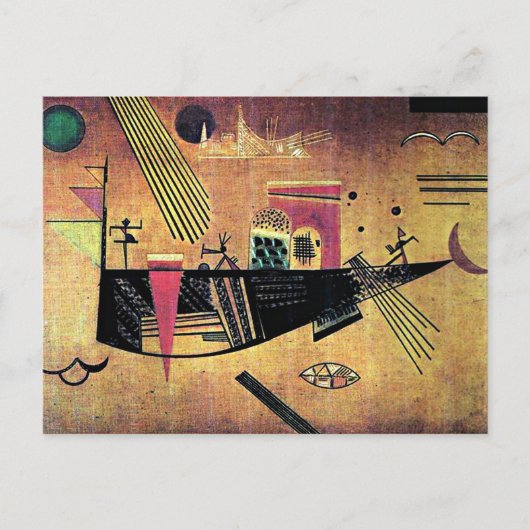 Kandinsky - Carte postale Capricious (Devant)