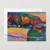 Kandinsky - Carte postale du lac Starnberg (Devant / Derrière)