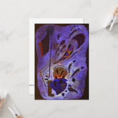 Kandinsky - Carte postale Twilight (Devant/Arrière en situation)