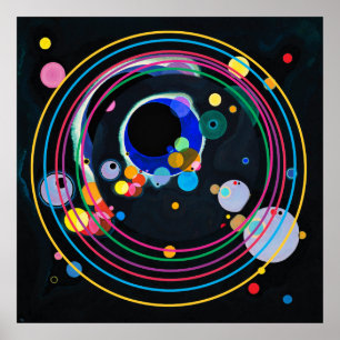 Kandinsky Circles Poster