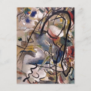 Kandinsky Claasical Abstract Art Painting Briefkaart