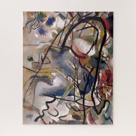Kandinsky Claasical Abstract Art Painting Legpuzzel (Verticaal)