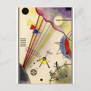 Kandinsky - Clear Connection, abstracte kunst Briefkaart