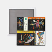 Kandinsky - Commuaunte Magneet (Voorkant / Achterkant)