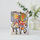 Kandinsky - Complex Simple, abstracte kunst, Briefkaart (Staand voorkant)