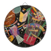 Kandinsky Compositie 10 Abstract schilderen Dartbord (Voorkant)