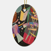 Kandinsky Compositie 10 Abstract schilderen Keramisch Ornament (Links)