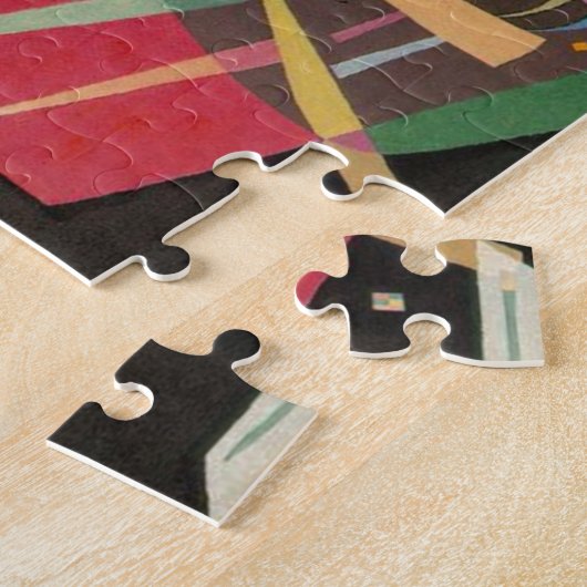 Kandinsky Compositie 10 Abstract schilderen Legpuzzel (Zijkant)