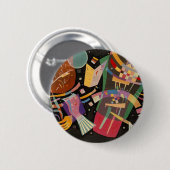 Kandinsky Compositie 10 Abstract schilderen Ronde Button 5,7 Cm (Voorkant /achterkant)