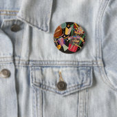 Kandinsky Compositie 10 Abstract schilderen Ronde Button 5,7 Cm (In situ)