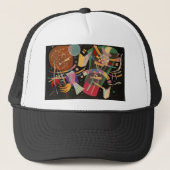 Kandinsky Compositie 10 Abstract schilderen Trucker Pet (Voorkant)