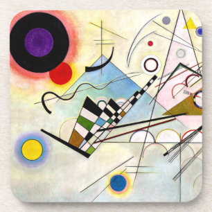 Kandinsky Compositie 8 Bier Onderzetter