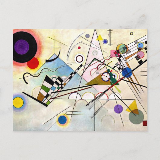 Kandinsky Compositie 8 Briefkaart (Voorkant)