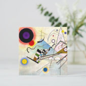 Kandinsky Compositie 8 Feestdagenkaart (Staand voorkant)