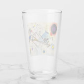 Kandinsky Compositie 8 Glas (Achterkant)