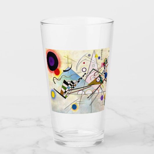 Kandinsky Compositie 8 Glas (Voorkant)