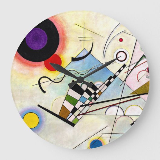 Kandinsky Compositie 8 Grote Klok (Voorkant)