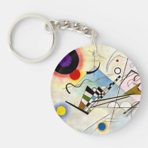 Kandinsky Compositie 8 Sleutelhanger