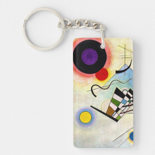 Kandinsky Compositie 8 Sleutelhanger (Voorkant)