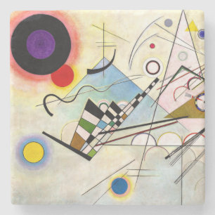 Kandinsky Compositie 8 Stenen Onderzetter
