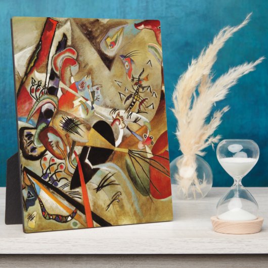 Kandinsky Compositie Abstract Fotoplaat (Zijkant)