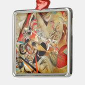 Kandinsky Compositie Abstract Metalen Ornament (Links)